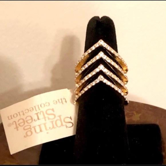 😃Spring Street Chevron Ring - Picture 4 of 4